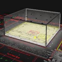 Lighting design and lux calculation, strip LED